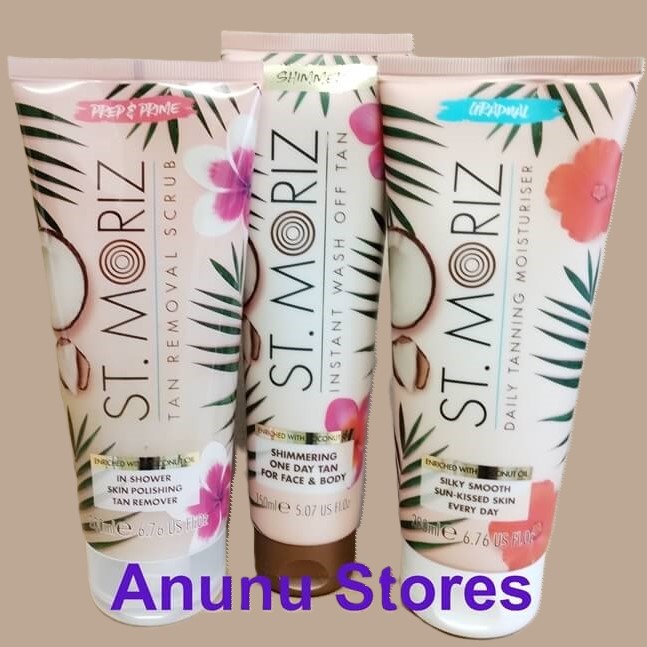 ST. Moriz Coconut Tanning Products